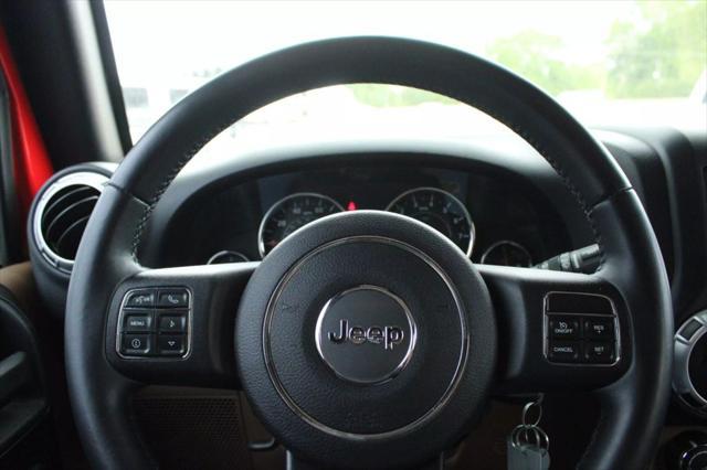 used 2015 Jeep Wrangler Unlimited car, priced at $18,999