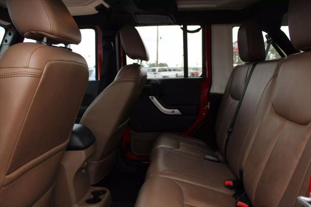 used 2015 Jeep Wrangler Unlimited car, priced at $18,999