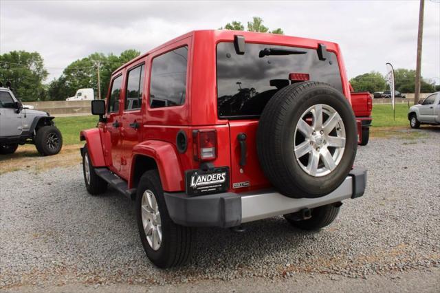 used 2015 Jeep Wrangler Unlimited car, priced at $18,999