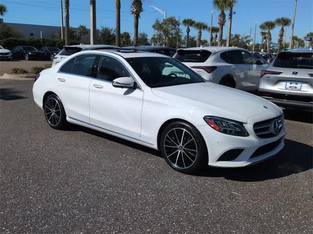 used 2021 Mercedes-Benz C-Class car, priced at $20,795