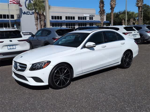 used 2021 Mercedes-Benz C-Class car, priced at $20,795