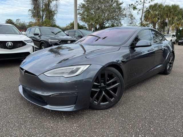 used 2021 Tesla Model S car, priced at $52,999