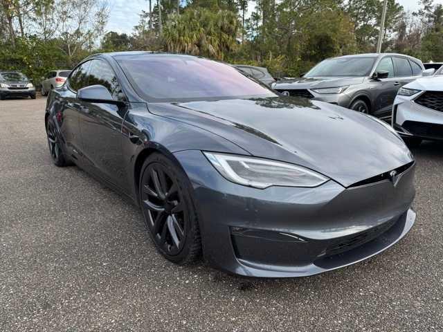 used 2021 Tesla Model S car, priced at $52,999