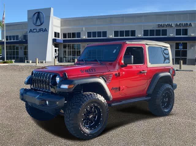 used 2022 Jeep Wrangler car, priced at $27,400