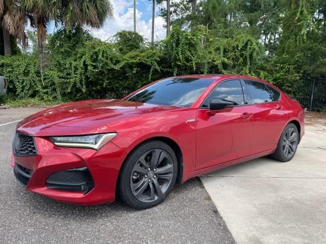 used 2022 Acura TLX car, priced at $33,500