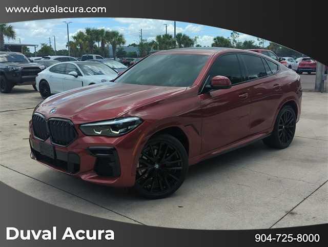used 2022 BMW X6 car, priced at $53,250