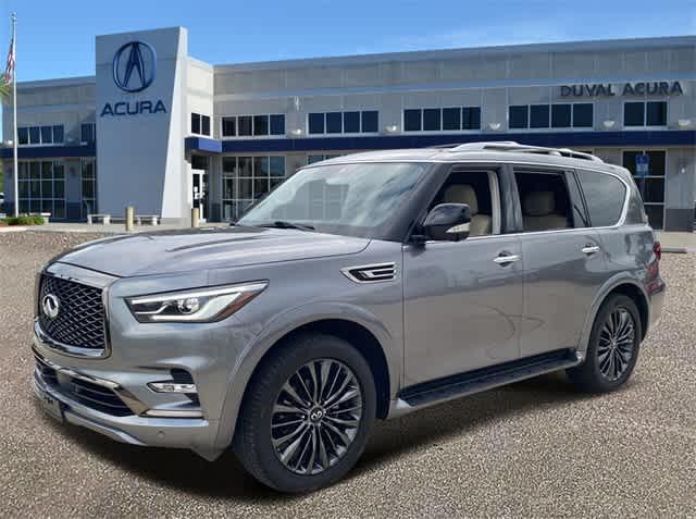 used 2021 INFINITI QX80 car, priced at $34,100