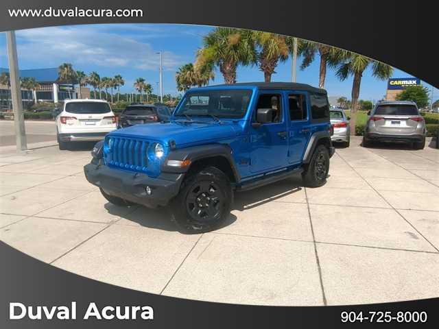 used 2022 Jeep Wrangler Unlimited car, priced at $29,900