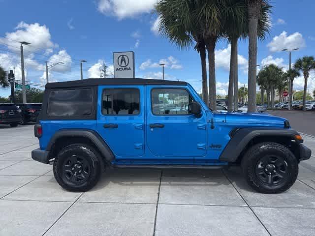 used 2022 Jeep Wrangler Unlimited car, priced at $29,900