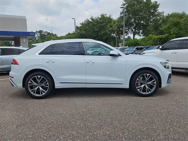 used 2021 Audi Q8 car, priced at $42,500