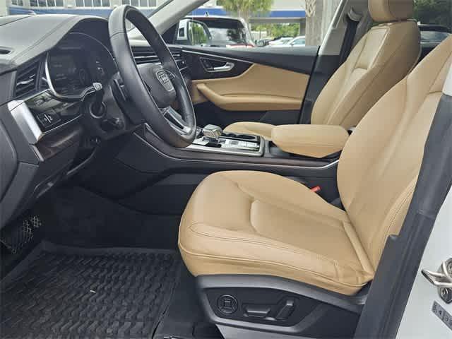 used 2021 Audi Q8 car, priced at $42,500