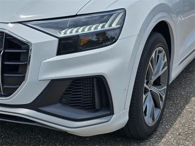 used 2021 Audi Q8 car, priced at $42,500