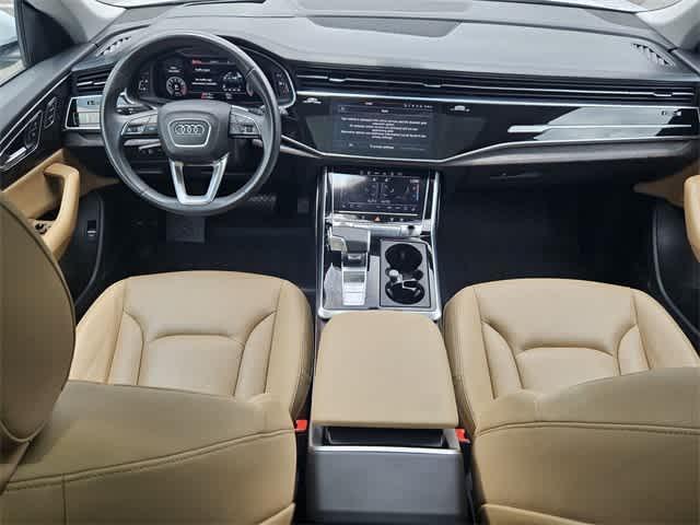 used 2021 Audi Q8 car, priced at $42,500