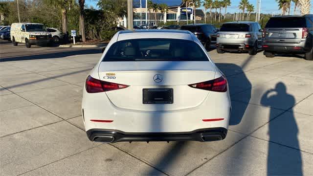 used 2023 Mercedes-Benz C-Class car, priced at $38,000