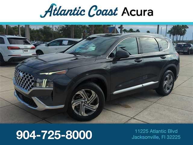 used 2021 Hyundai Santa Fe car, priced at $16,995