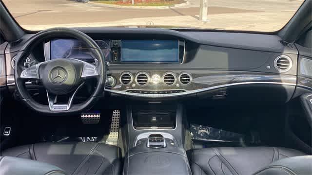 used 2017 Mercedes-Benz AMG S 63 car, priced at $49,499