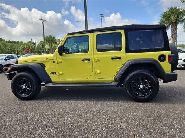 used 2023 Jeep Wrangler car, priced at $34,900