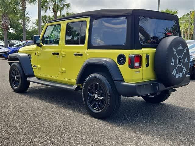 used 2023 Jeep Wrangler car, priced at $34,900