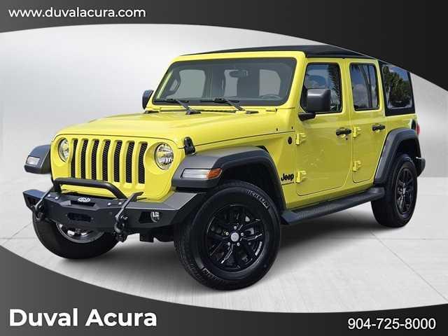 used 2023 Jeep Wrangler car, priced at $34,900