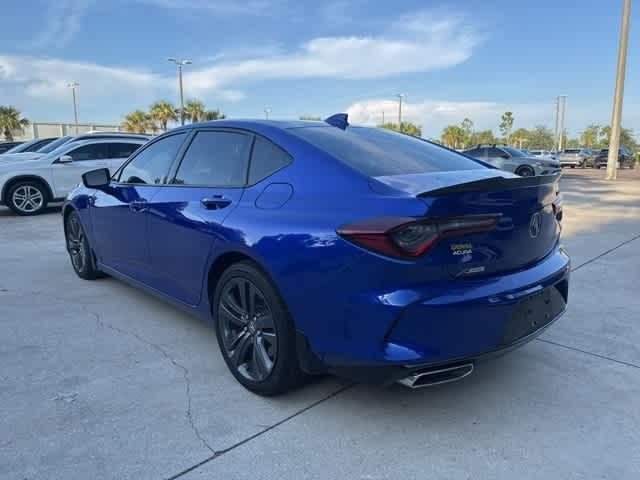 used 2023 Acura TLX car, priced at $38,500