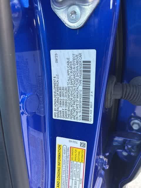 used 2023 Acura TLX car, priced at $38,500