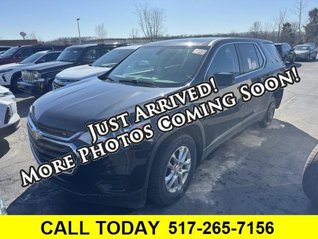 used 2021 Chevrolet Traverse car, priced at $23,750