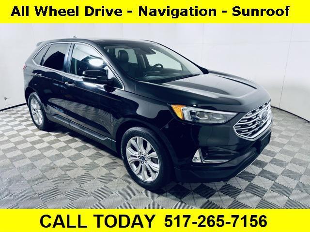 used 2022 Ford Edge car, priced at $24,500