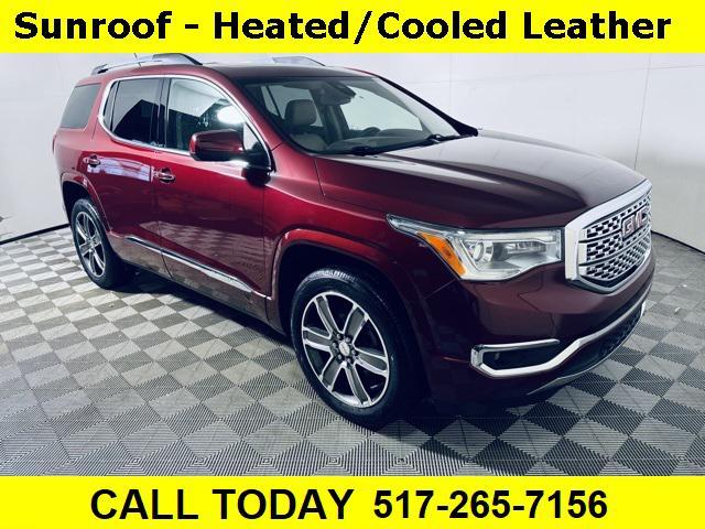 used 2017 GMC Acadia car, priced at $14,000