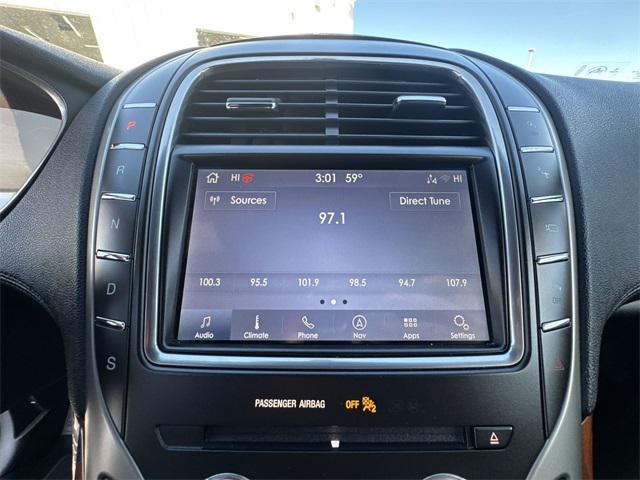 used 2019 Lincoln Nautilus car, priced at $25,000