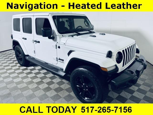 used 2021 Jeep Wrangler Unlimited car, priced at $33,500