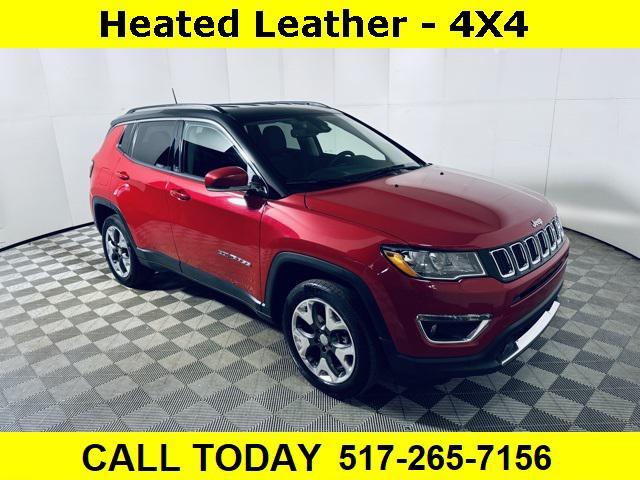 used 2021 Jeep Compass car, priced at $21,000