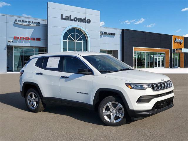 used 2024 Jeep Compass car, priced at $24,395