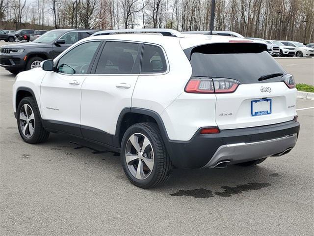 used 2021 Jeep Cherokee car, priced at $21,663