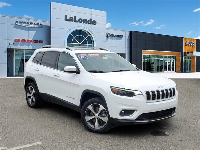 used 2021 Jeep Cherokee car, priced at $22,261