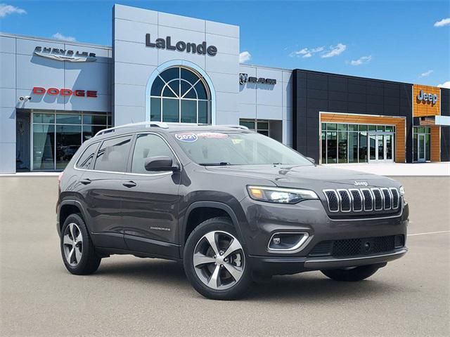 used 2021 Jeep Cherokee car, priced at $26,733