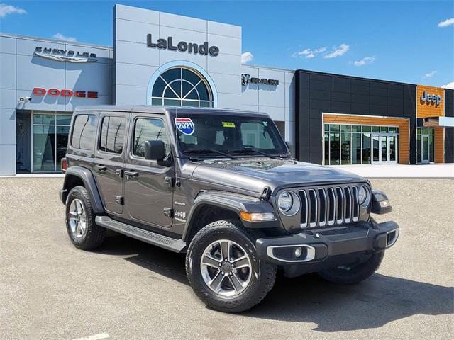 used 2021 Jeep Wrangler Unlimited car, priced at $30,249