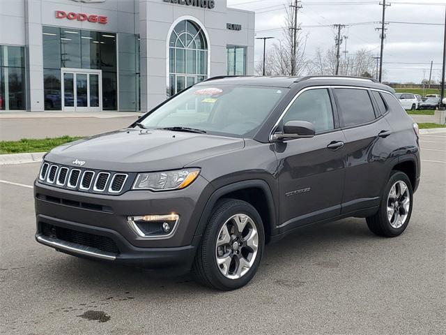 used 2021 Jeep Compass car, priced at $22,280