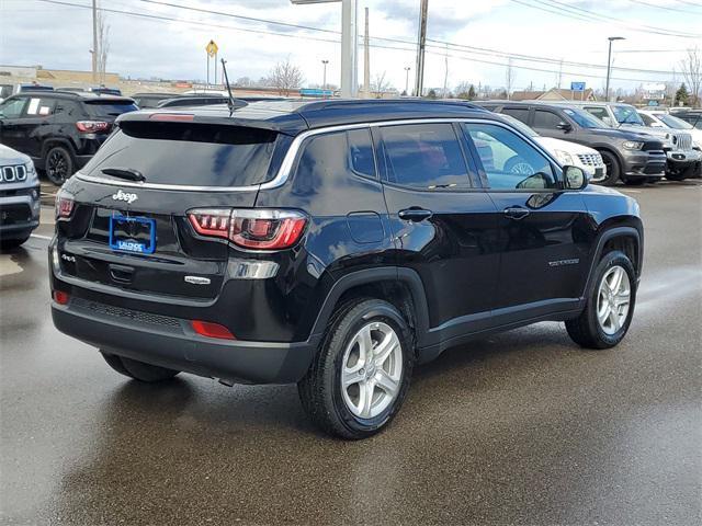 used 2023 Jeep Compass car, priced at $30,524