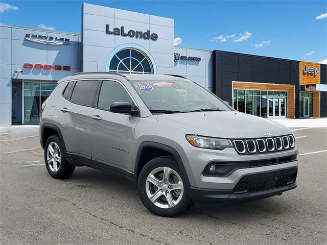 used 2023 Jeep Compass car, priced at $30,561
