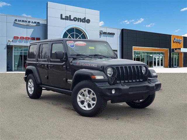 used 2021 Jeep Wrangler Unlimited car, priced at $31,895