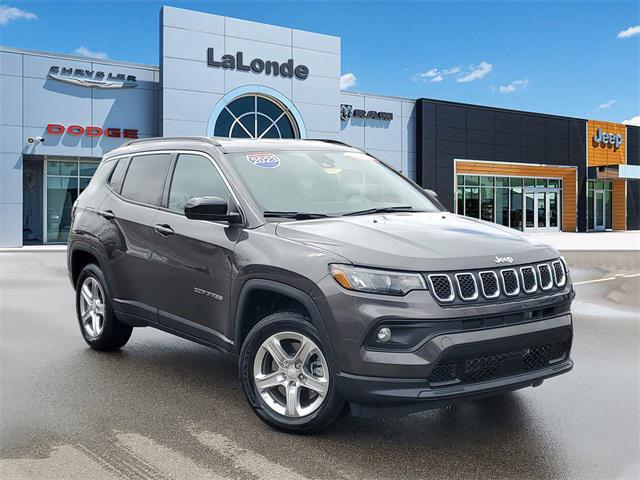 used 2023 Jeep Compass car, priced at $30,437