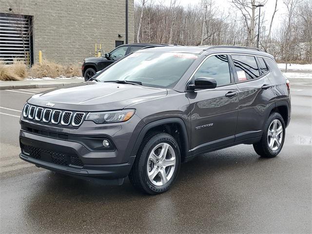 used 2023 Jeep Compass car, priced at $30,437