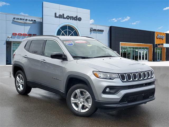 used 2023 Jeep Compass car, priced at $30,362