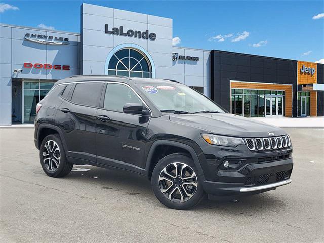 used 2023 Jeep Compass car, priced at $30,060