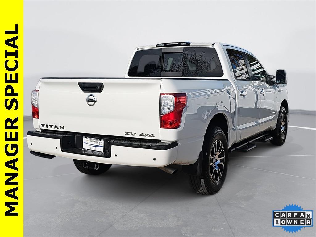 used 2021 Nissan Titan car, priced at $28,599