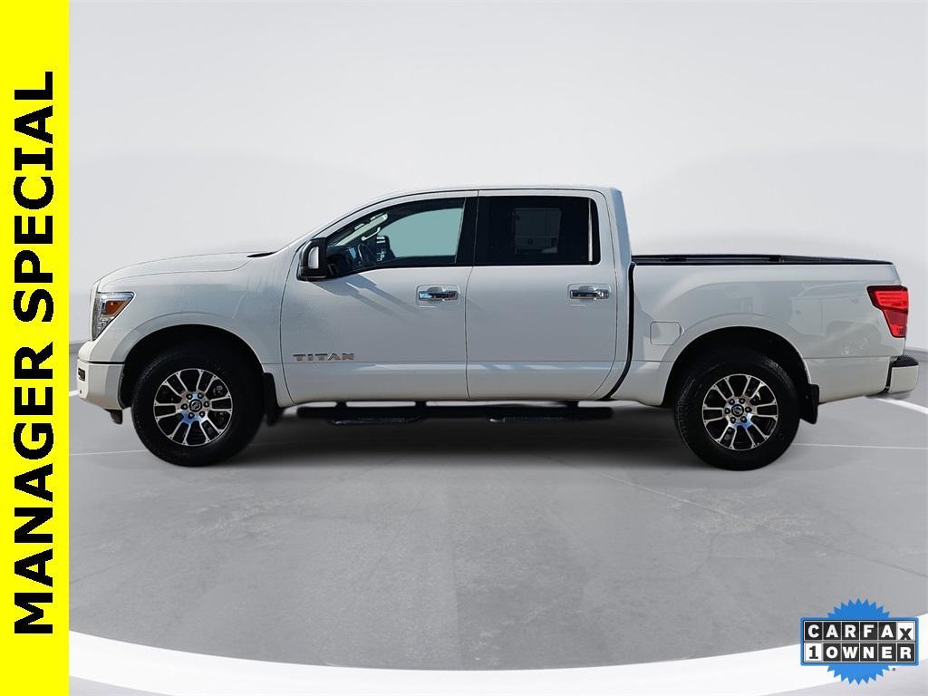 used 2021 Nissan Titan car, priced at $28,599