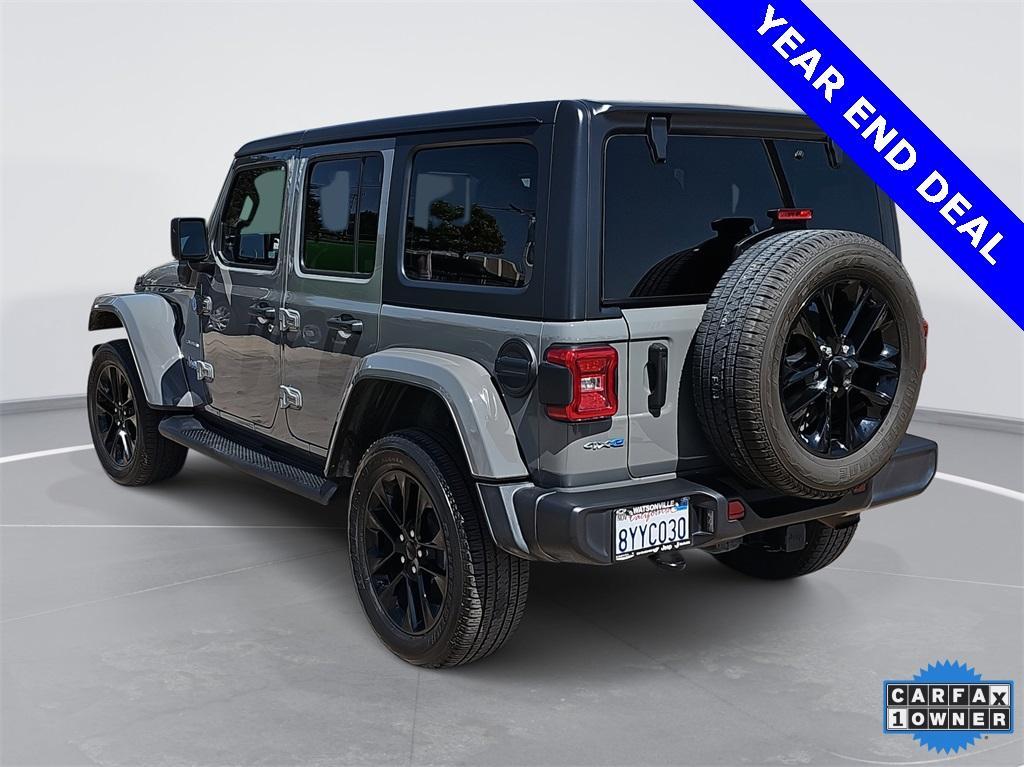 used 2021 Jeep Wrangler Unlimited 4xe car, priced at $29,997