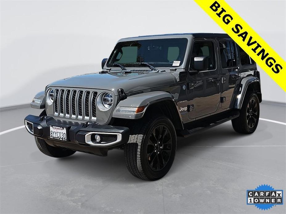 used 2021 Jeep Wrangler Unlimited 4xe car, priced at $33,495