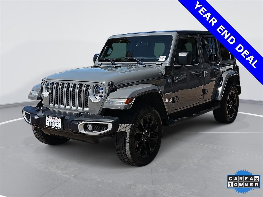 used 2021 Jeep Wrangler Unlimited 4xe car, priced at $29,997