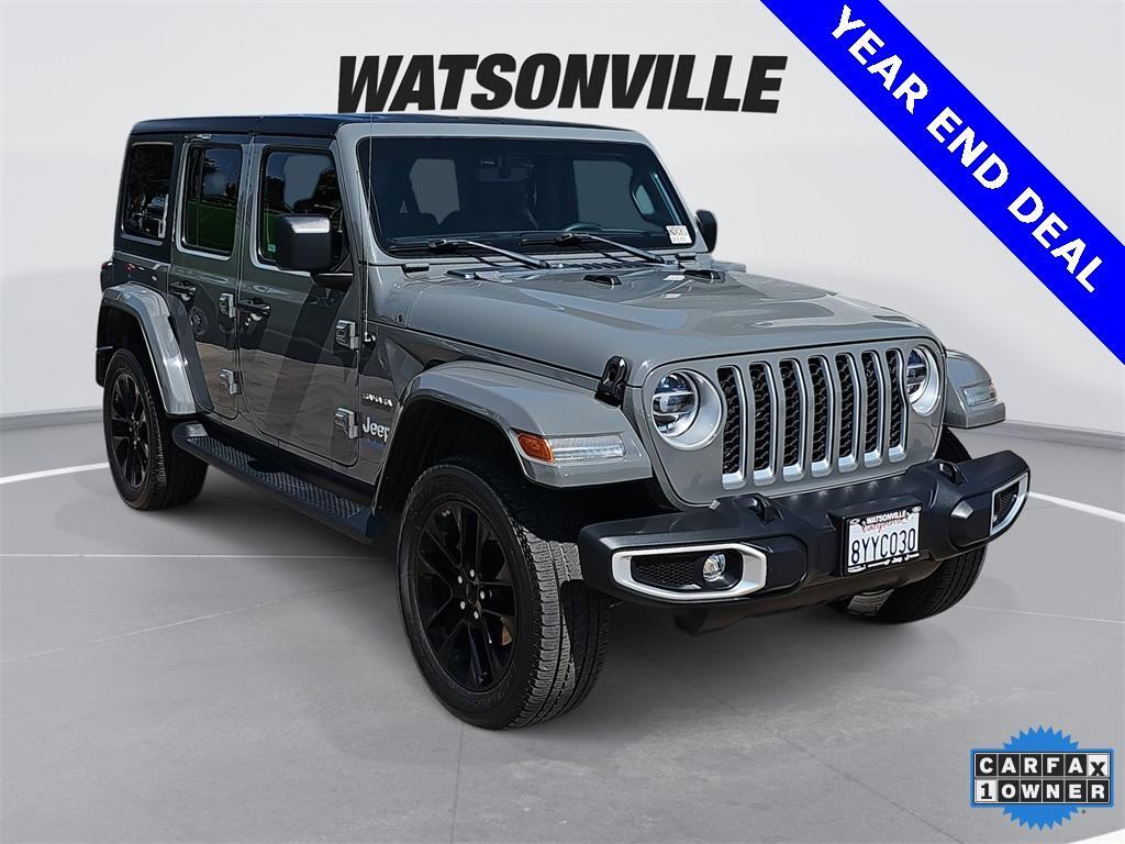 used 2021 Jeep Wrangler Unlimited 4xe car, priced at $29,997